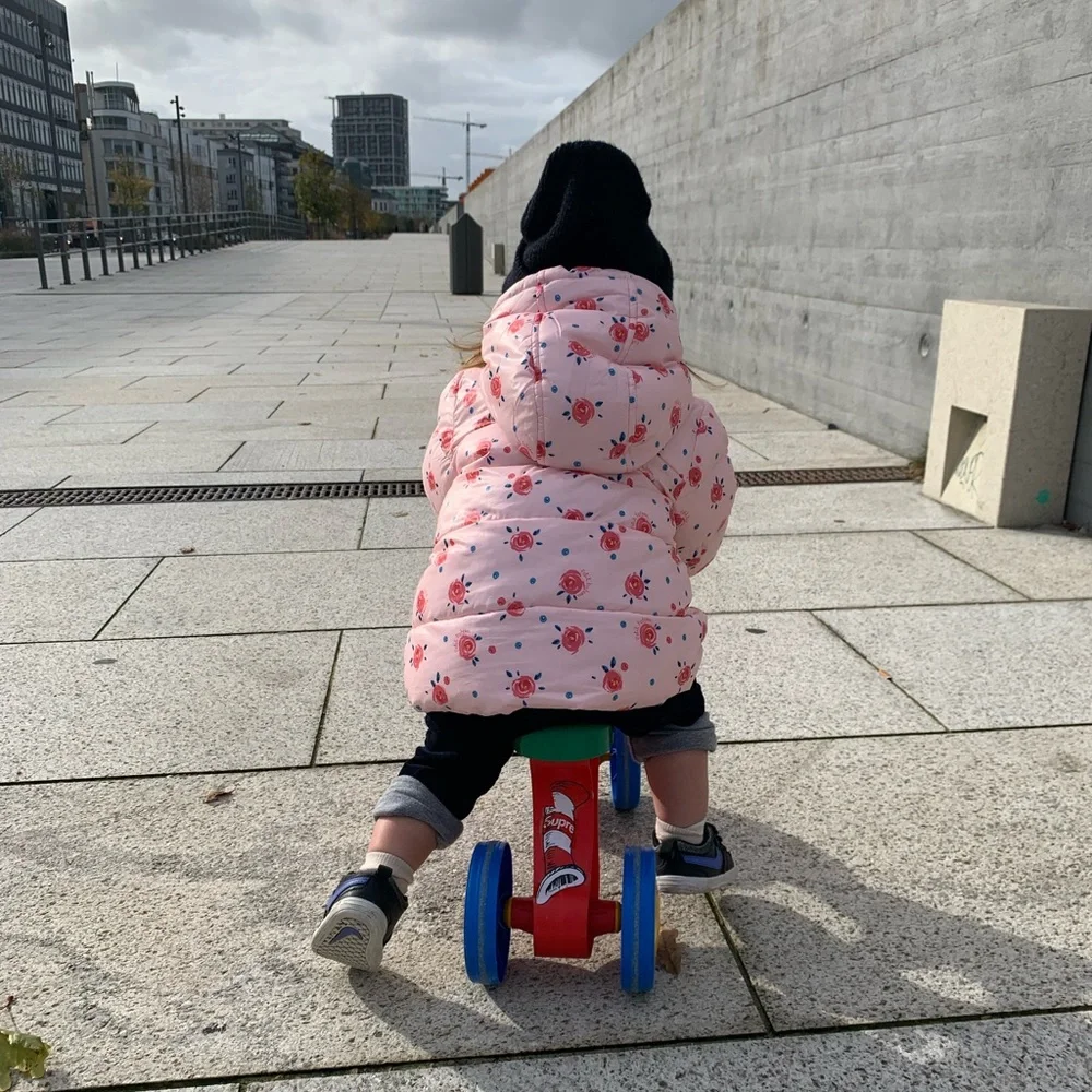 Petit Bateau Girls Puffer Jacket